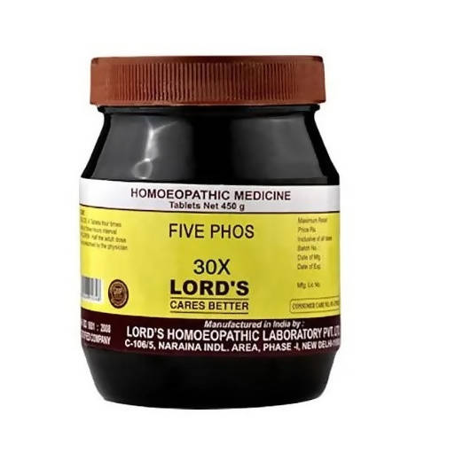 Lord's Homeopathy Five Phos Biocombination Tablets