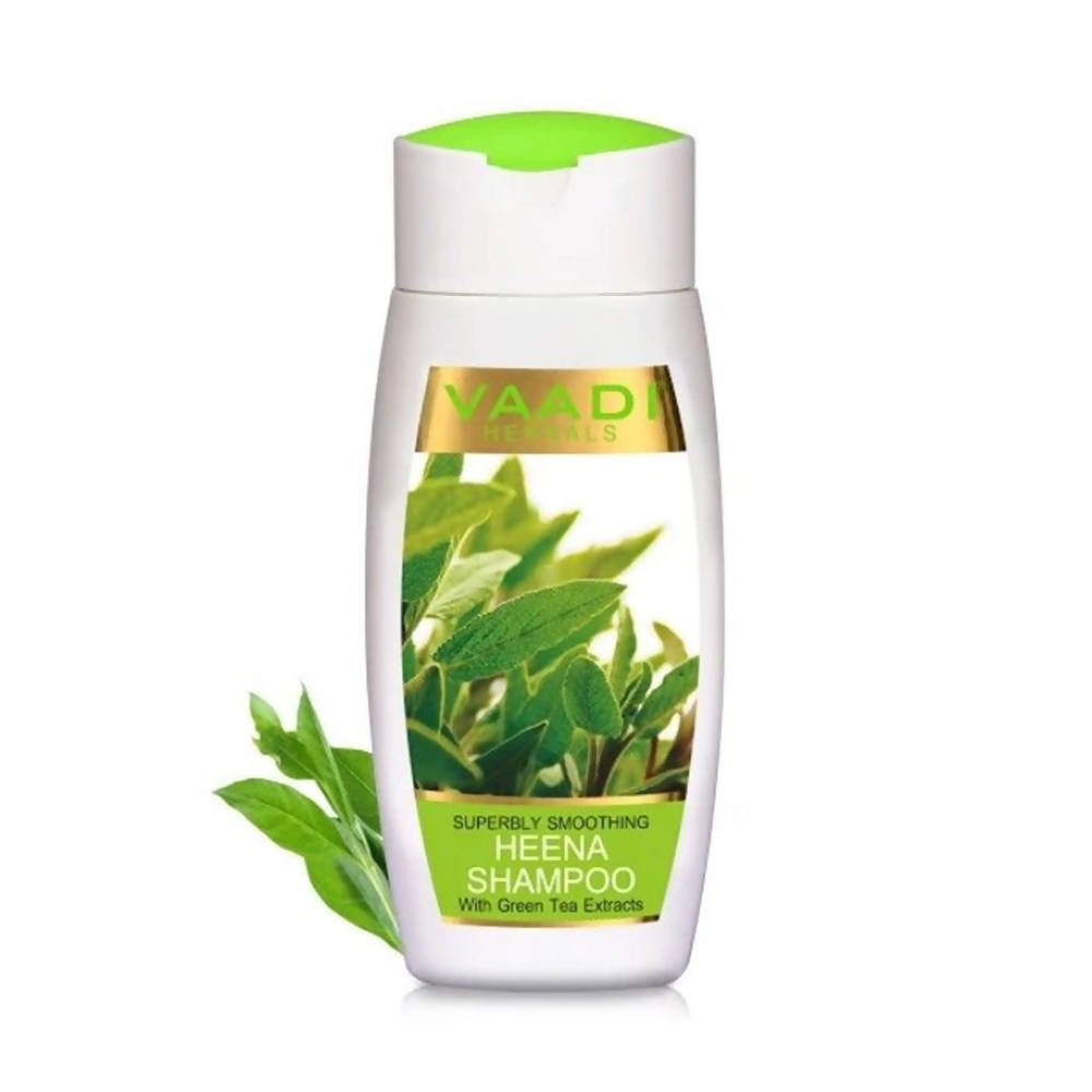 Vaadi Herbals Superbly Smoothing Heena Shampoo With Green Tea Extracts TrueCure