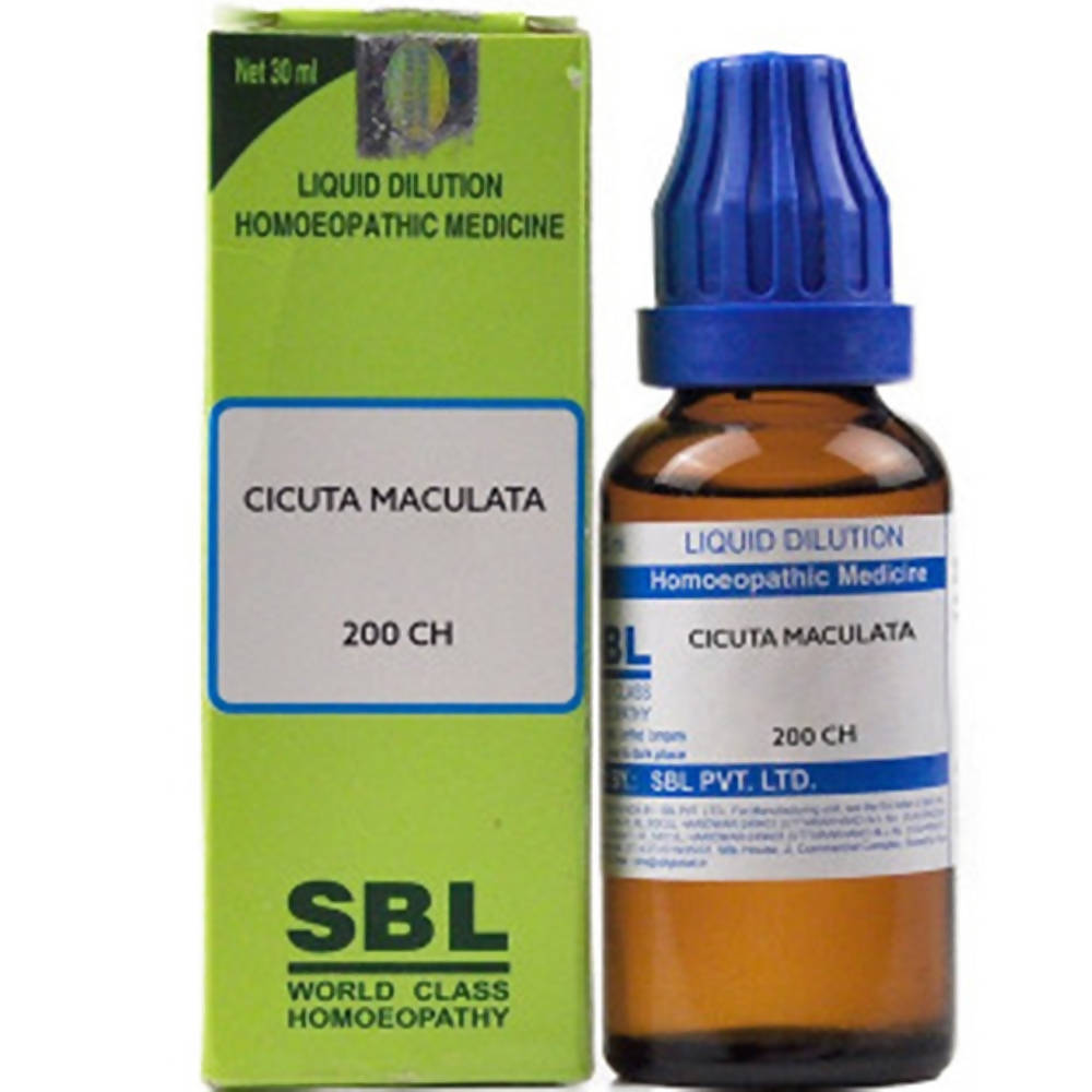 SBL Homeopathy Cicuta Maculata Dilution 200 CH