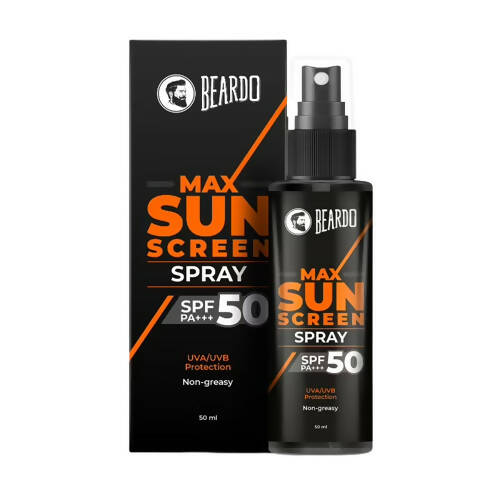 Beardo Max Sunscreen Spray SPF-50 for Men TrueCureN