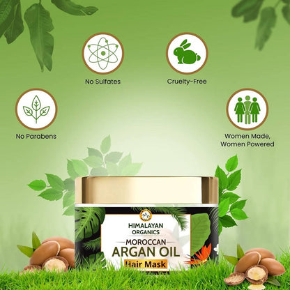 Himalayan Organics Moroccan Argan Hair Mask