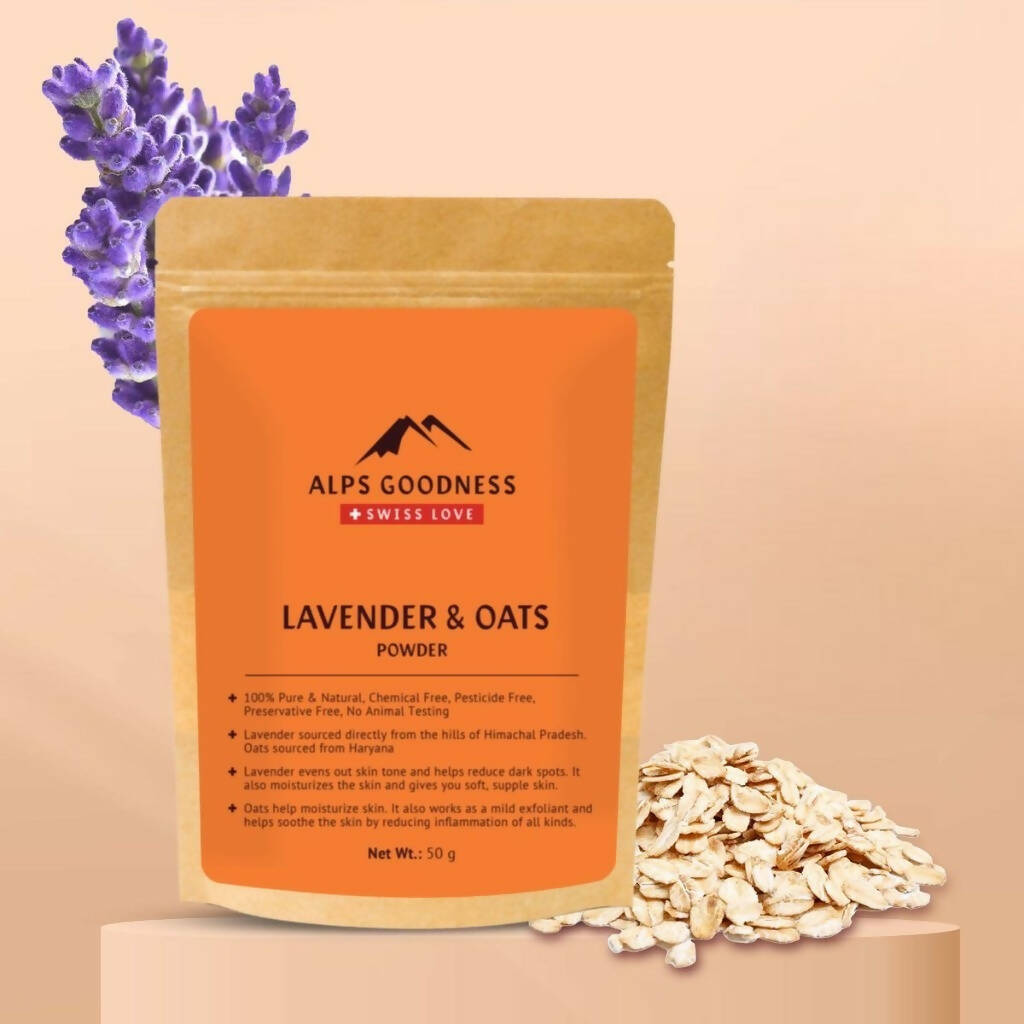 Alps Goodness Lavender & Oats Powder 