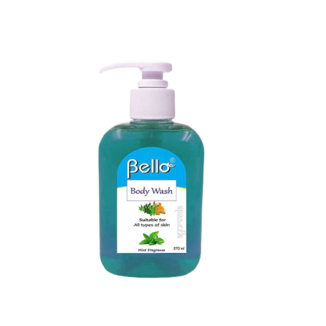 Bello Herbals Pure & Gentle Body Wash Mint Fragrance TrueCureN