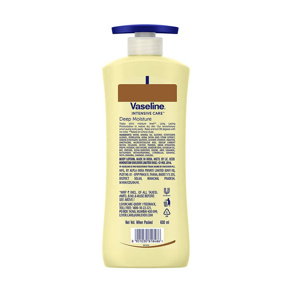 Vaseline Intensive Care Deep Moisture Nourishing Body Lotion