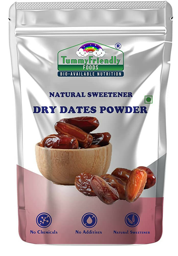 TummyFriendly Foods Dry Dates Powder from Premium Arabian Dates Kharek Powder Cereal, Australia, Canada 