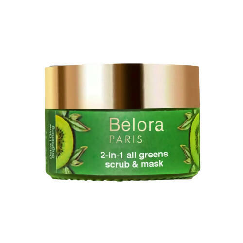 Belora Paris 2 in 1 All Greens Scrub & Mask TrueCure