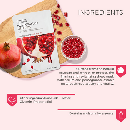 The Face Shop Real Nature Pomegranate Face Mask