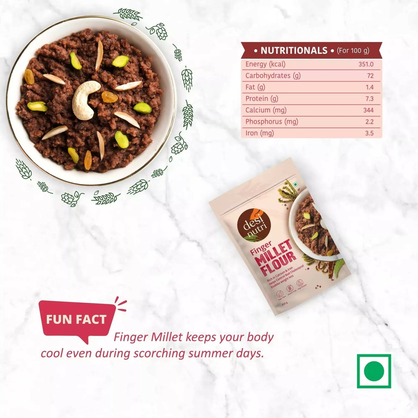 Desi Nutri Finger Millet Flour