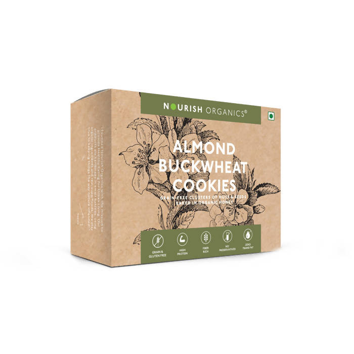 Nourish Organics Almond Buckwheat Cookies