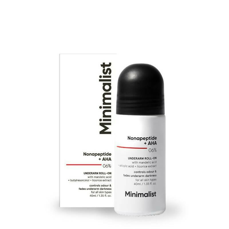 Minimalist Nonapeptide + AHA 06% Underarm Roll On TrueCure