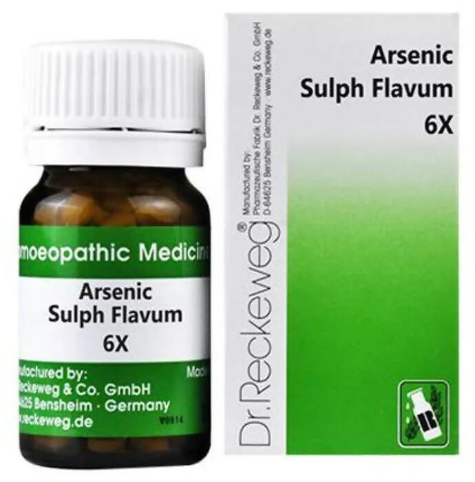 Dr. Reckeweg Arsenic Sulph Flavum Trituration Tablets 