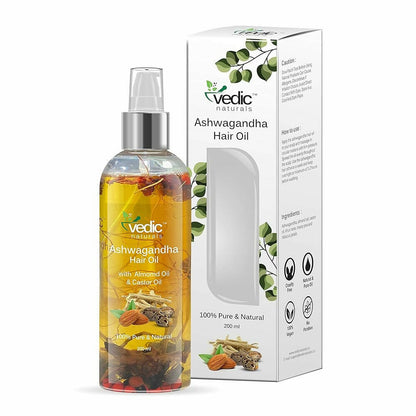 Vedic Naturals Ashwagandha Hair Oil TCC 