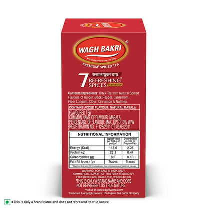 Wagh Bakri 7 Refreshing Spices Tea | Wagh Bakri Premium Spiced Tea | Made With 7 Authentic Refreshing Spices