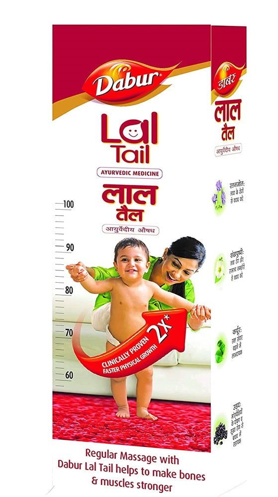 Dabur Lal Tail Ayurvedic Baby Massage Oil