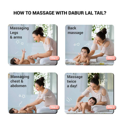 Dabur Lal Tail - Ayurvedic Baby Massage Oil