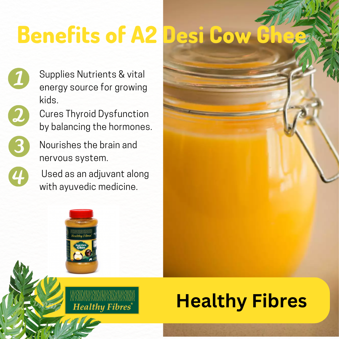 Healthy Fibres Desi Cow Ghee