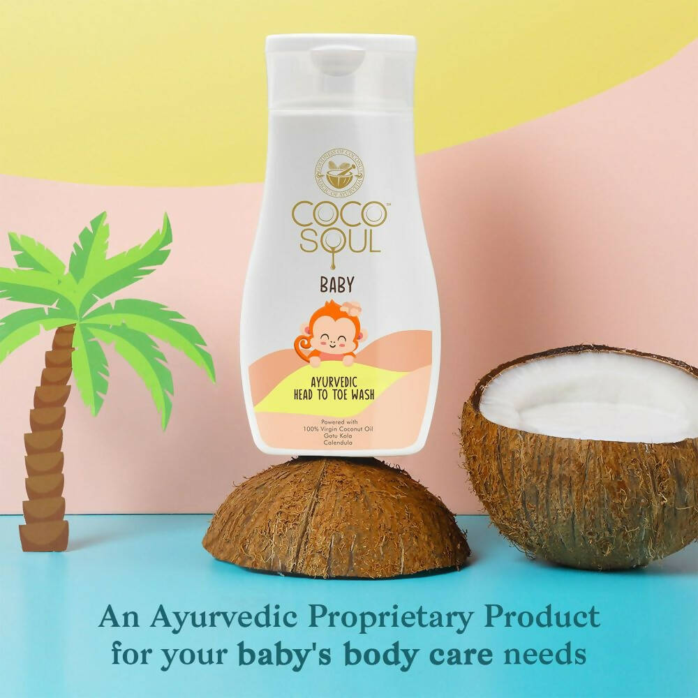 Coco Soul Baby Ayurvedic Head to Toe Wash