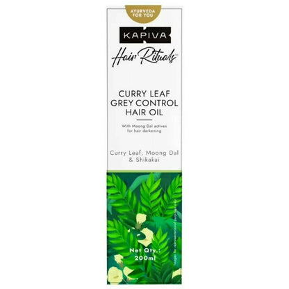 Kapiva Ayurveda Hair Rituals Curry Leaf Anti Grey Hair Oil