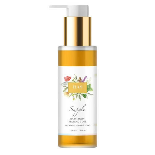 Ras Luxury Oils Supple Baby Body Massage Oil, Australia, Canada 