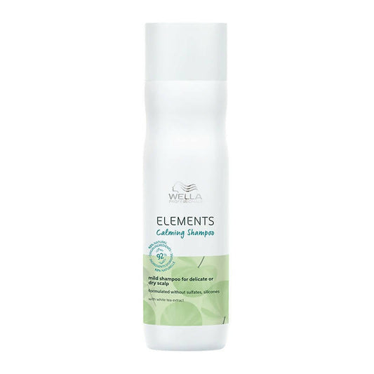 Wella Professionals Elements Calming Shampoo Mild Shampoo For Delicate Or Dry Scalp TrueCure