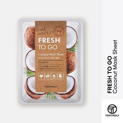 Tonymoly Fresh To Go Coconut Mask Sheet Hydrating