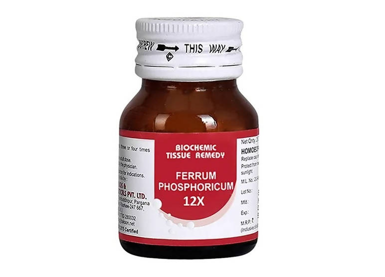 Bakson's Homeopathy Ferrum Phosphoricum Biochemic Tablets