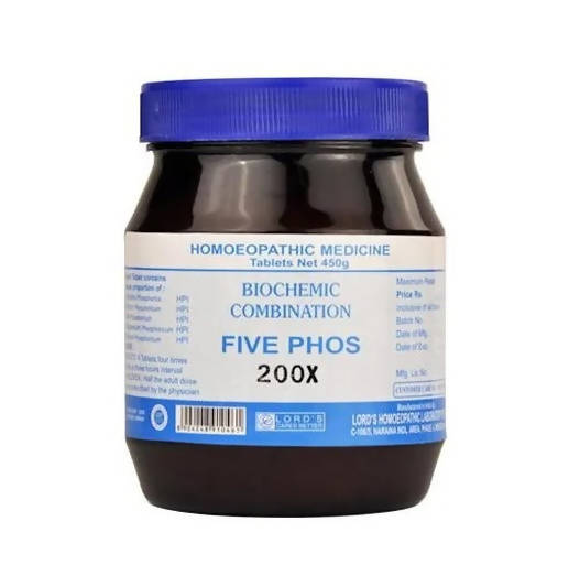 Lord's Homeopathy Five Phos Biocombination Tablets