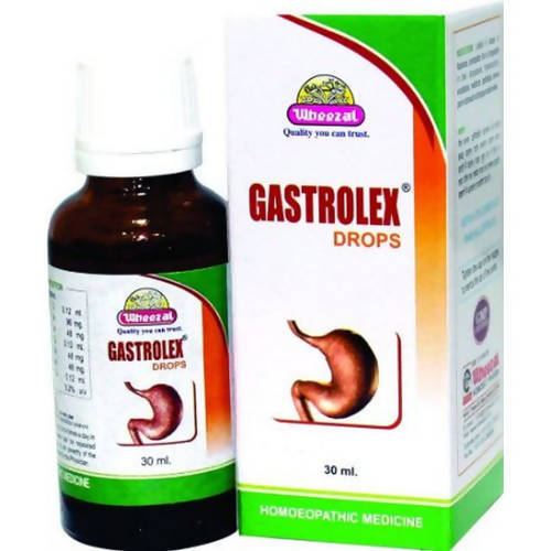 Wheezal Homeopathy Gastolex Drops TrueCure