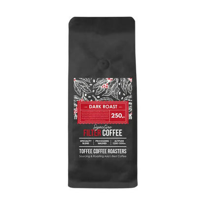 Toffee Coffee Roasters South Indian Traditional Filter Coffee Dark Roast TrueCure