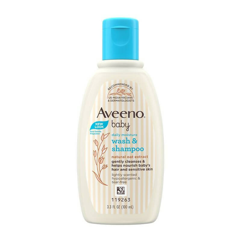 Aveeno Baby Daily Moisture Wash & Shampoo, Australia, Canada 