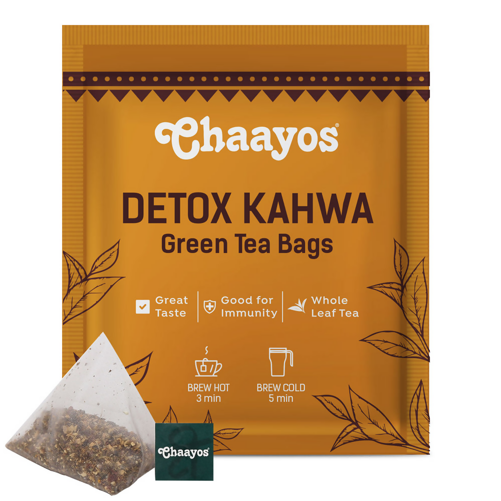 Chaayos Detox Kahwa Green Tea Bags