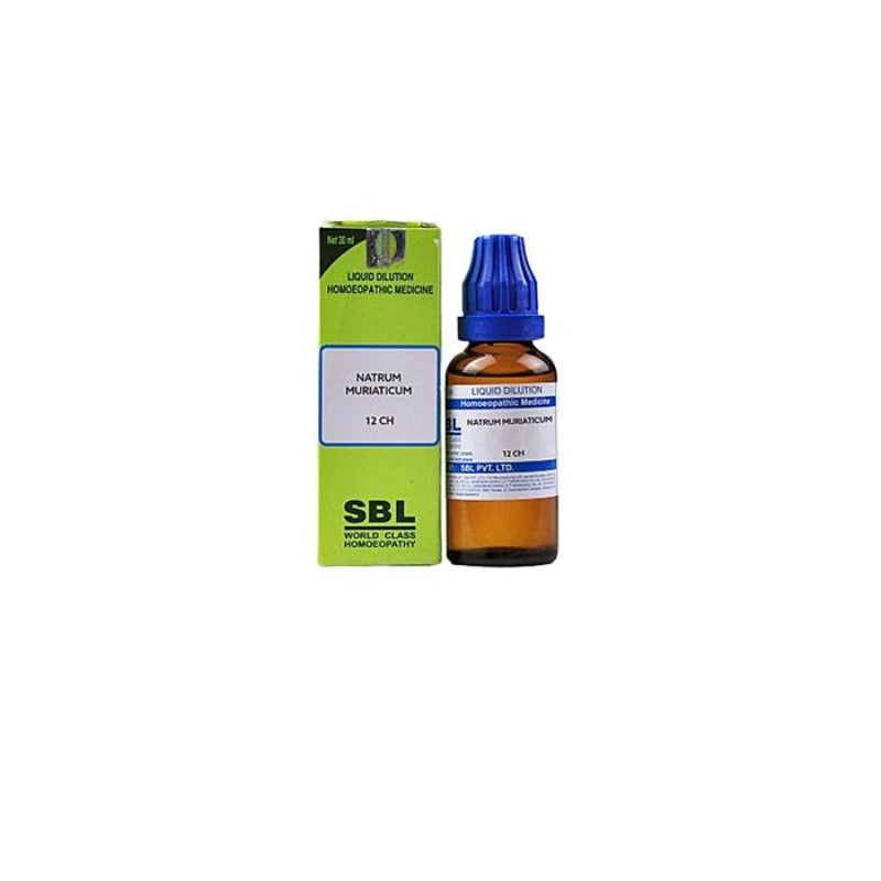 SBL Homeopathy Natrum Muriaticum Dilution 12 CH