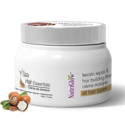 NutriGlow Hair Spa Cream with Keratin Repair Formula TrueCureN