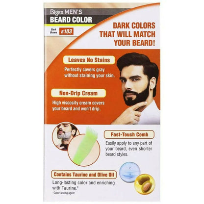 Bigen Men Beard Colour Dark Brown B 103