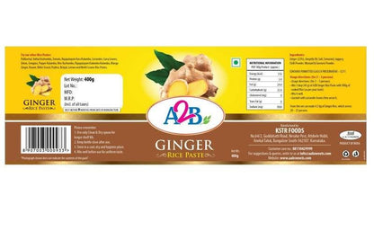 A2B - Adyar Ananda Bhavan Ginger Rice Paste