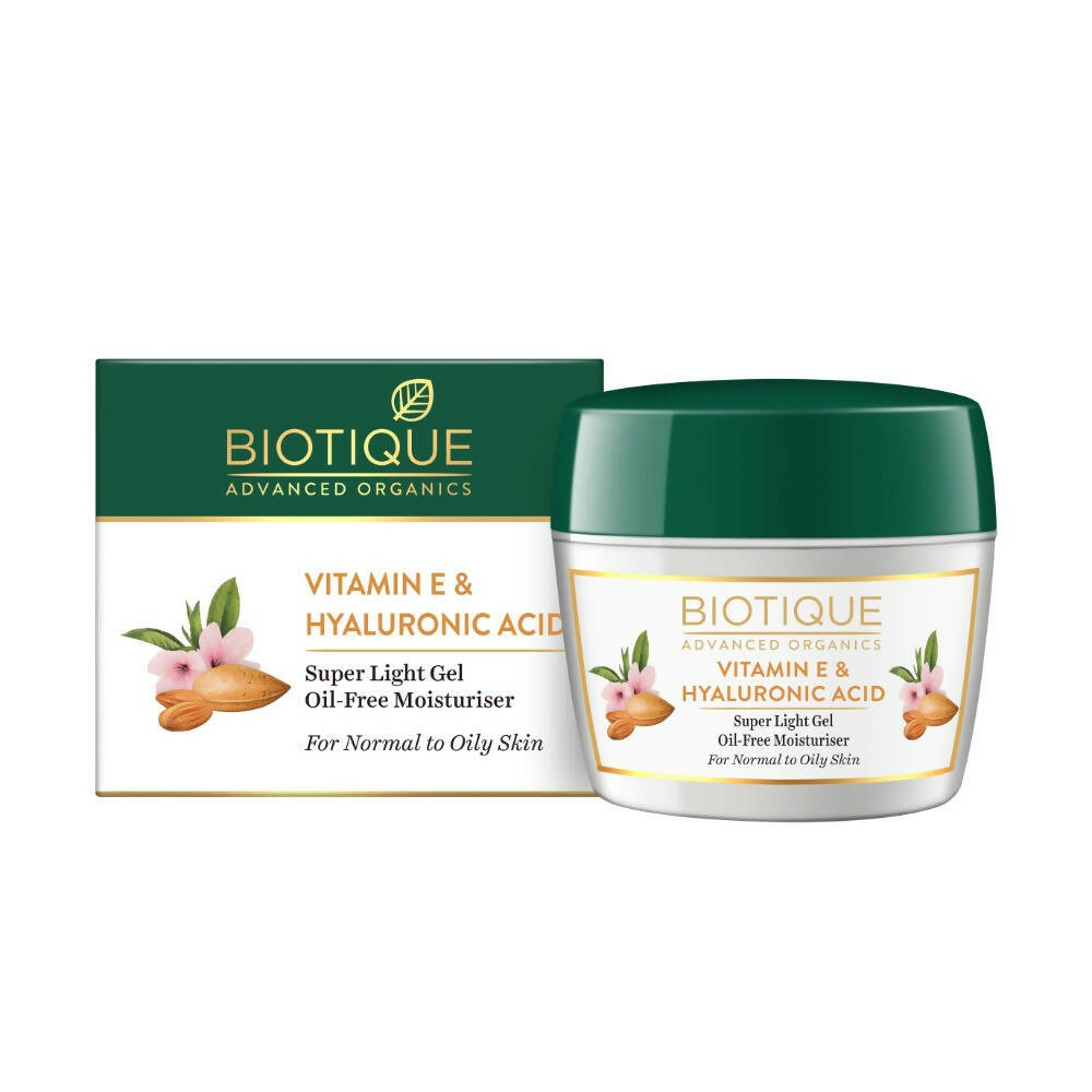 Biotique Advanced Organics Vitamin E & Hyaluronic Acid Oil-Free Moisturiser TrueCure