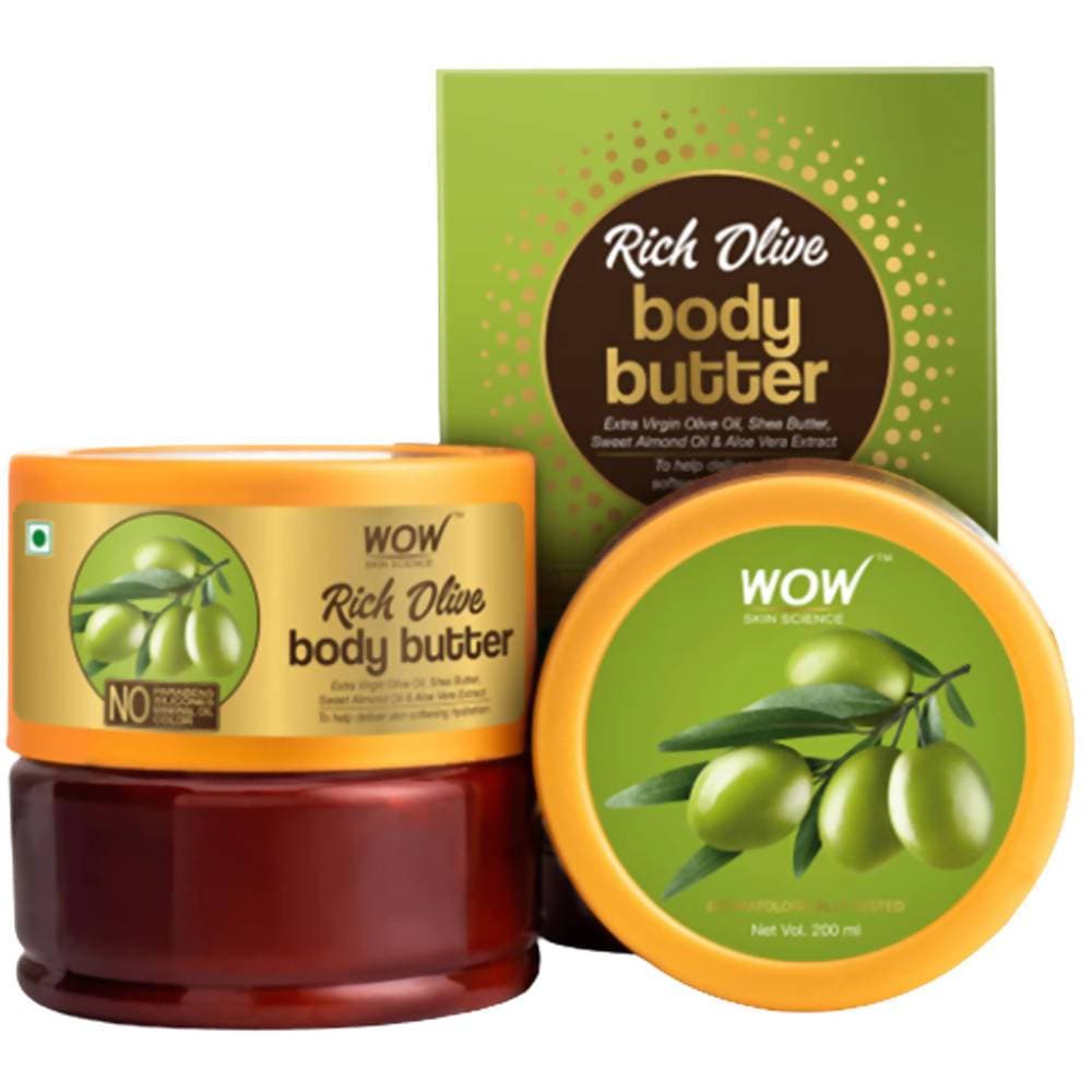 Wow Skin Science Rich Olive Body Butter - Drmedicart