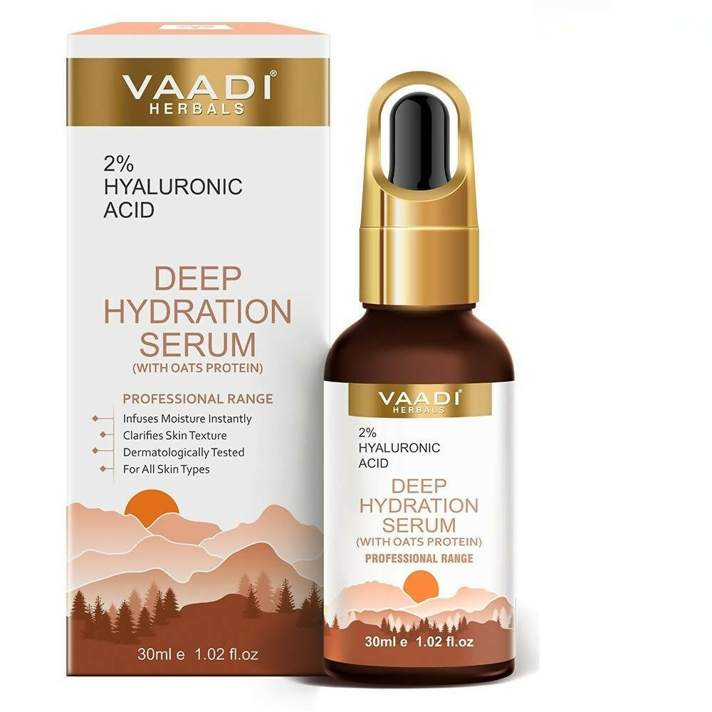 Vaadi Herbals Deep Hydration Serum With 2% Hyaluronic Acid & Oats Protein 