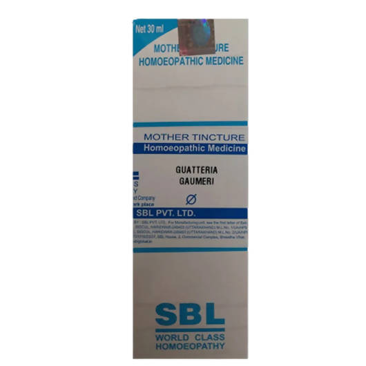 SBL Homeopathy Guatteria Gaumeri Mother Tincture Q TrueCure