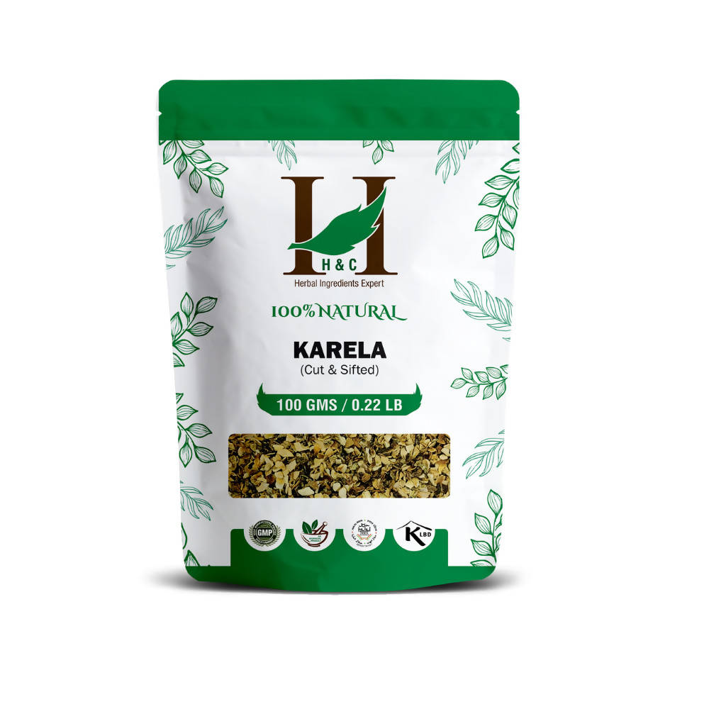 H&C Herbal Karela Cut & Shifted Herbal Tea Ingredient 