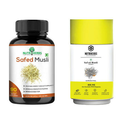 Nutriherbs Safed Musli Capsules