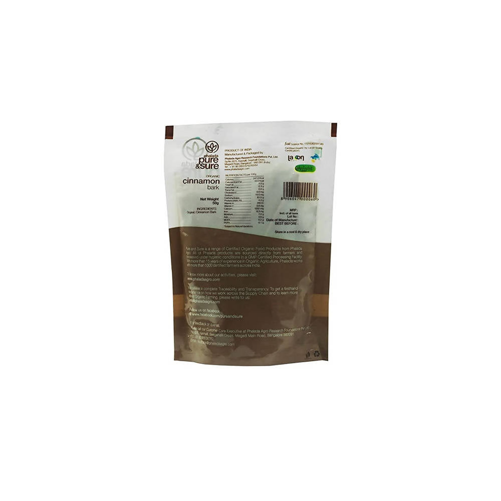 Pure & Sure Organic Cinnamon Bark