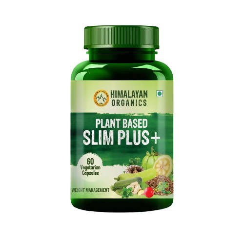 Himalayan Organics Plant Based Slim Plus +, Weight Management: 60 Vegetarian Capsules