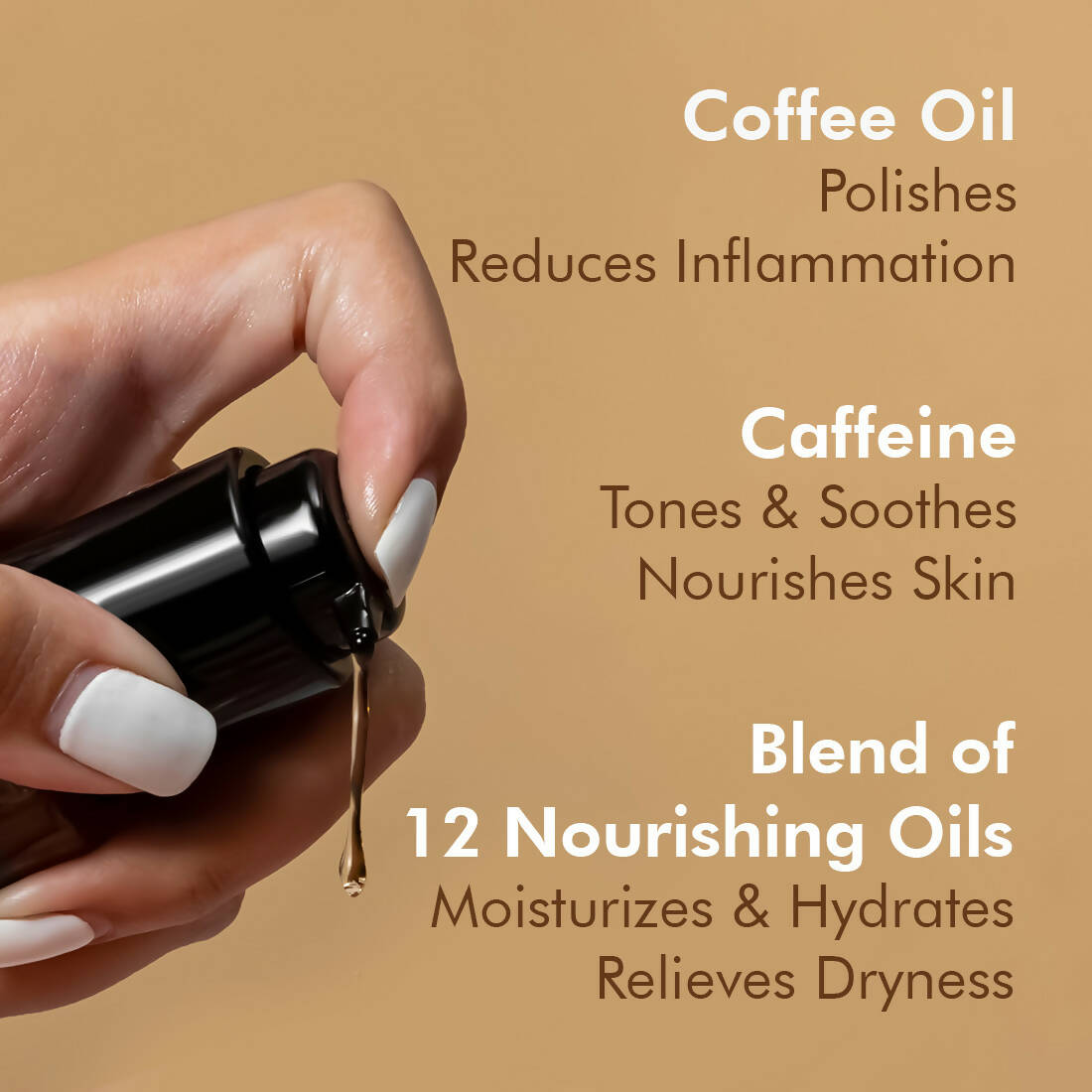 mCaffeine Coffee Shower Oil (Deep moisturization for soft skin)