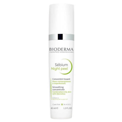 Bioderma Sebium Night Peel Smoothing Concentrate Cream 