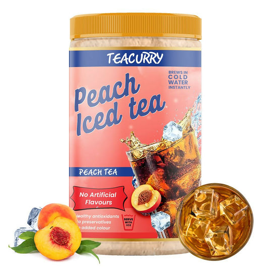 Teacurry Peach Instant Iced Tea Mix