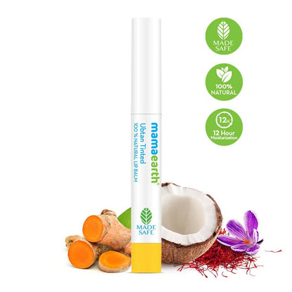 Mamaearth Ubtan Tinted 100% Natural Lip Balm