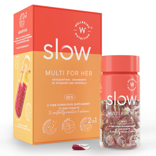 Wellbeing Nutrition Slow | Multivitamin for Her Capsules TrueCure