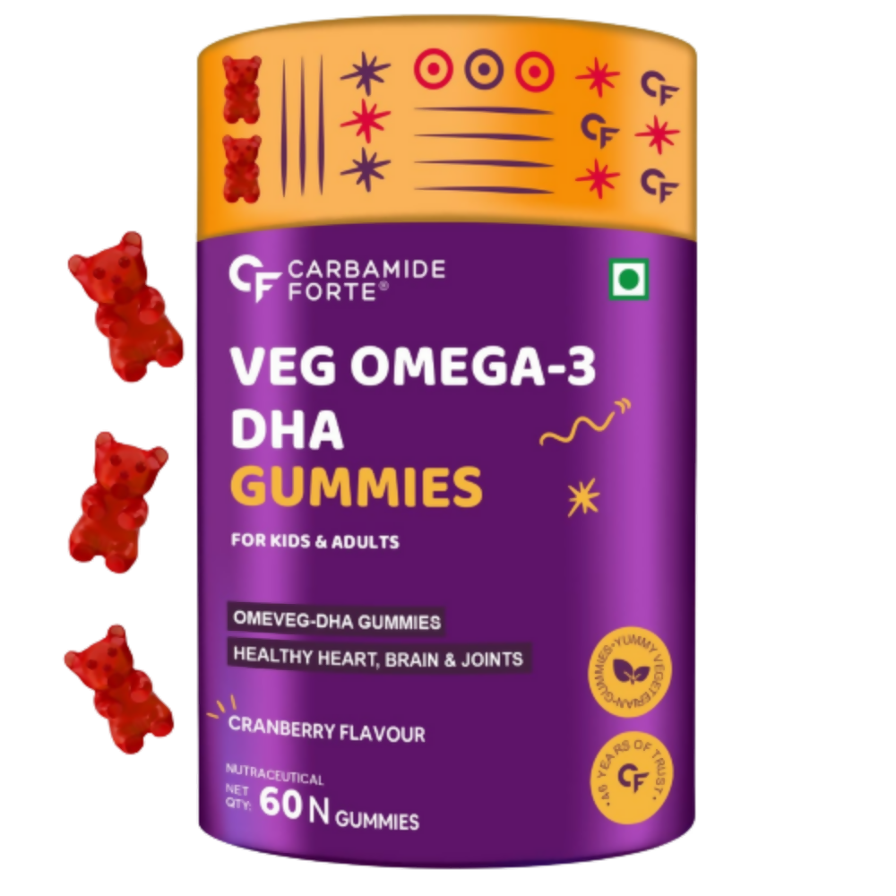 Carbamide Forte Veg Omega 3 DHA Gummies TrueCureN