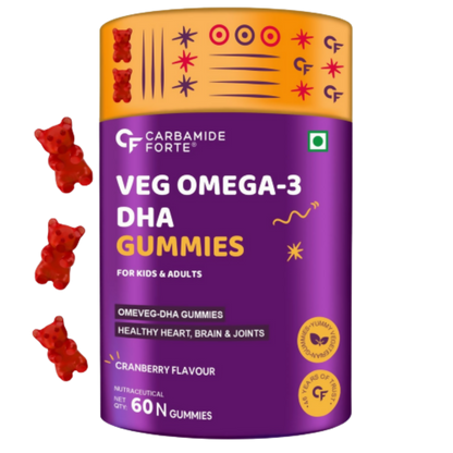 Carbamide Forte Veg Omega 3 DHA Gummies TrueCureN